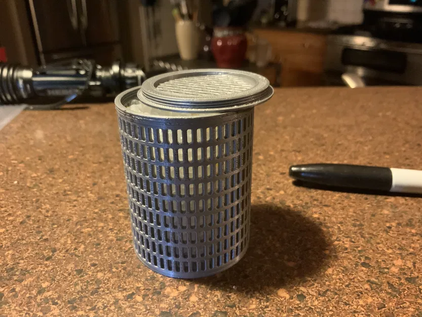 Hộp Đựng Hạt Hút Ẩm Cho Cuộn Sợi In 3D Và Nắp - Image 1