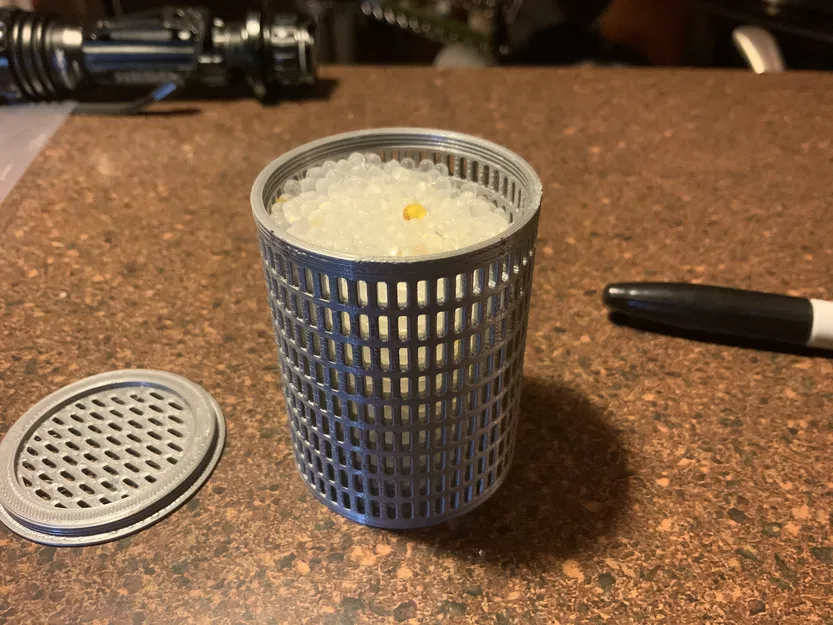 Hộp Đựng Hạt Hút Ẩm Cho Cuộn Sợi In 3D Và Nắp - Image 2