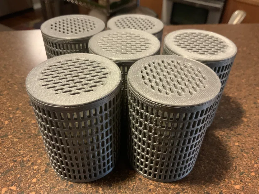 Hộp Đựng Hạt Hút Ẩm Cho Cuộn Sợi In 3D Và Nắp - Image 4