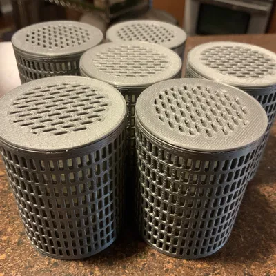 Hộp Đựng Hạt Hút Ẩm Cho Cuộn Sợi In 3D Và Nắp