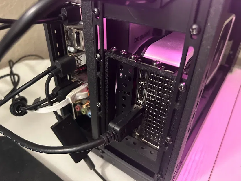 Bộ phận Mod GPU Dọc + Tản Nhiệt Trên cho Meshroom D - Image 4