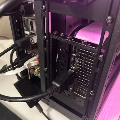 Bộ phận Mod GPU Dọc + Tản Nhiệt Trên cho Meshroom D