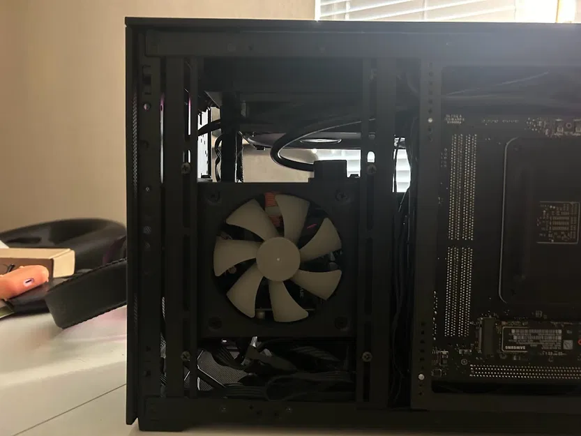 Bộ phận Mod GPU Dọc + Tản Nhiệt Trên cho Meshroom D - Image 5