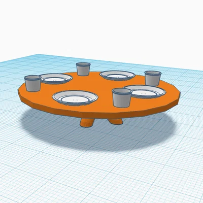 Bộ Bàn Hồ Cá Mini Cho Dân Chơi Mô Hình