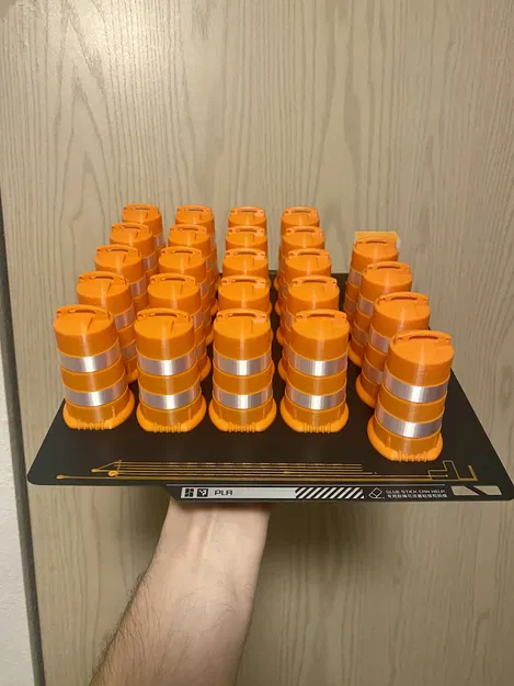 Thùng Giao Thông Tỉ Lệ 1/14 - Đa Sắc Màu - Không Cần Support - Đế Rời - Image 3