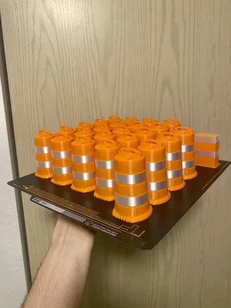 Thùng Giao Thông Tỉ Lệ 1/14 - Đa Sắc Màu - Không Cần Support - Đế Rời - Image 4