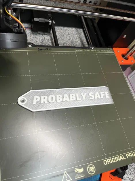 Thẻ Móc Khóa An Toàn Tạm Được Kiêm Dụng Cụ Cạp Khuôn In Khoảng 170mm x 37mm - Image 1