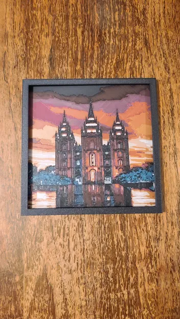 Đền thờ Thành phố Muối Lake hueforge - Image 1