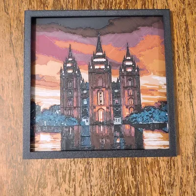 Đền thờ Thành phố Muối Lake hueforge