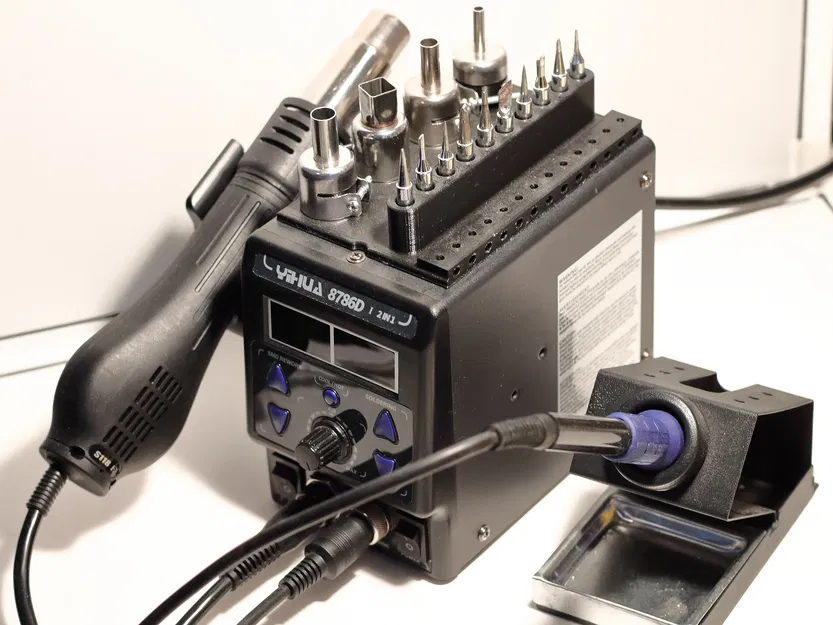 Giá Đỡ Đầu Khò & Béc Hàn Cho Trạm Hàn Yihua 8786D - Image 1