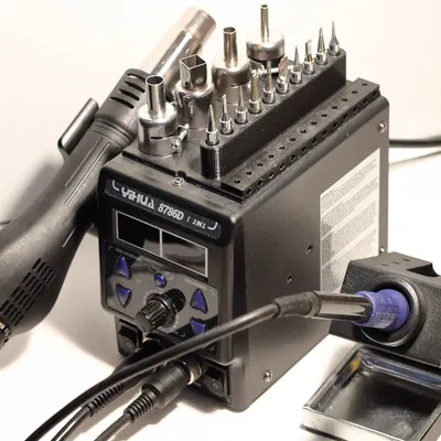 Giá Đỡ Đầu Khò & Béc Hàn Cho Trạm Hàn Yihua 8786D