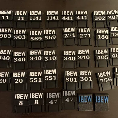 Kẹp Dây Nón Bảo Hộ IBEW