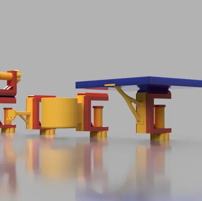 M.D.C.T - Dụng Cụ Kẹp Bàn Kiểu Mô-đun