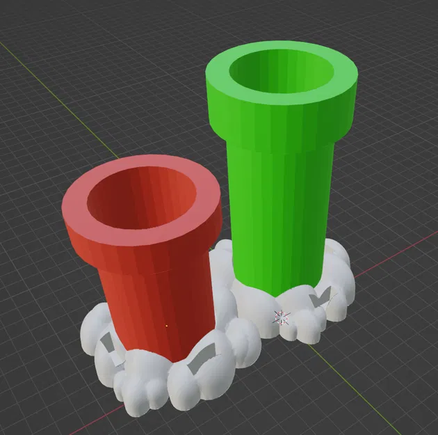 Chân Cắm Bút Kiểu Mario Bros - Image 1