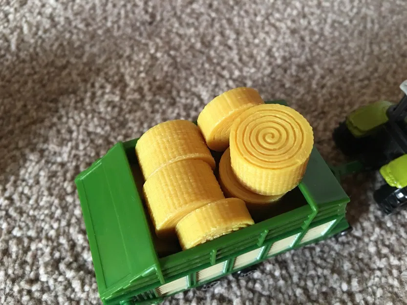 Cuộn rơm cho máy kéo Siku tỉ lệ 1:50 - Image 2