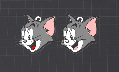 Móc khóa / Mặt dây chuyền nhân vật hoạt hình Tom - Image 1