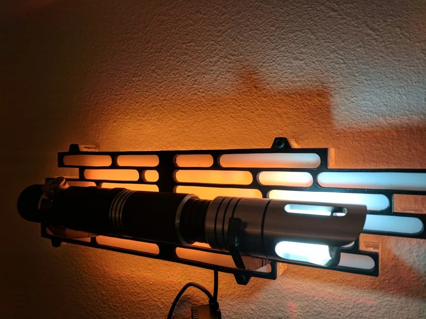 Giá Đỡ Lightsaber Gắn Tường Phiên Bản Cắt Laser - Image 3