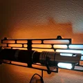 Giá Đỡ Lightsaber Gắn Tường Phiên Bản Cắt Laser - Thumbnail 3