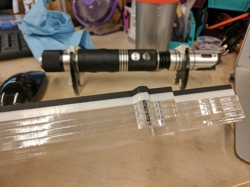 Giá Đỡ Lightsaber Gắn Tường Phiên Bản Cắt Laser - Image 6