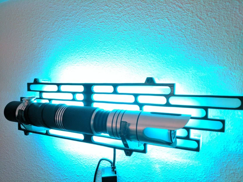 Giá Đỡ Lightsaber Gắn Tường Phiên Bản Cắt Laser - Image 7