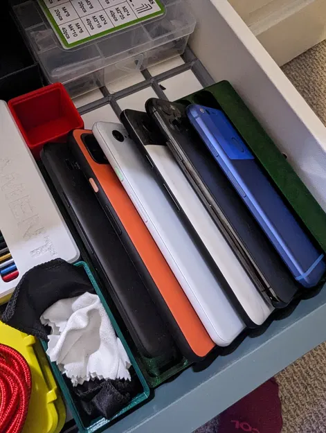 Kệ Gridfinity Đa Năng Cho Nhiều Điện Thoại - Image 2