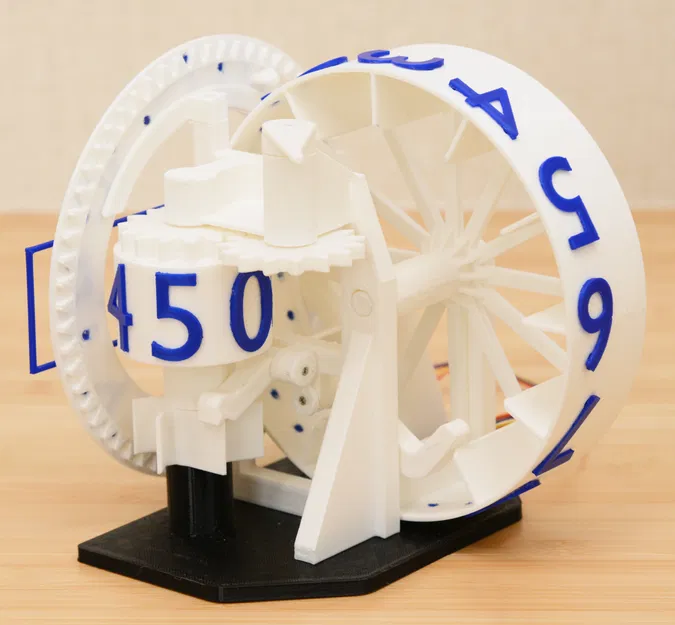 Đồng hồ cơ Numechron trục xoay ba chiều - Image 2