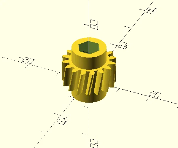 Bánh răng chỉnh lá mành sáo cho mành rèm - Image 1
