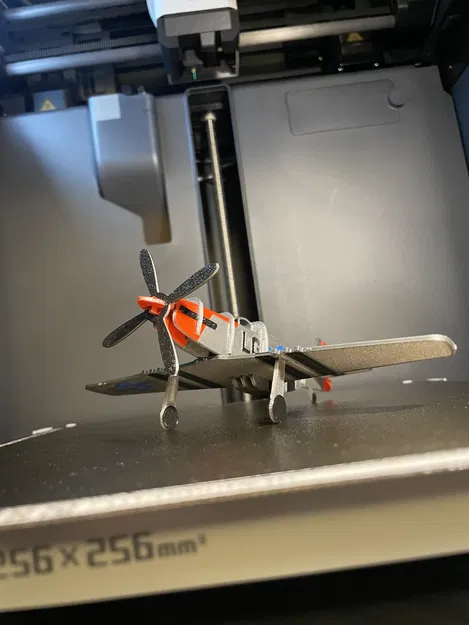 Mô hình P-51D Mustang Kit Card - Image 2