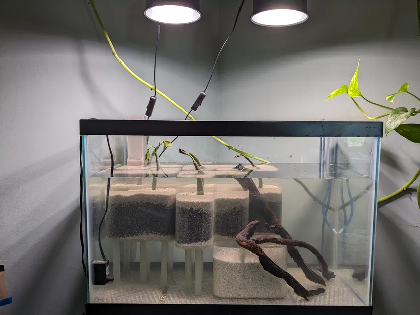 Rổ Trồng Cây Thủy Sinh Modun (cho cây mắm trong bể nước lợ có thủy triều) - Image 1