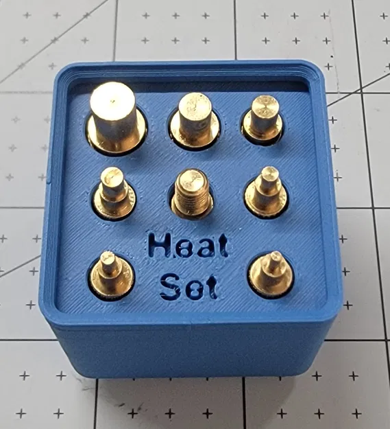 Hộp Đựng Dụng Cụ Heat Set Chuẩn Gridfinity - Image 2