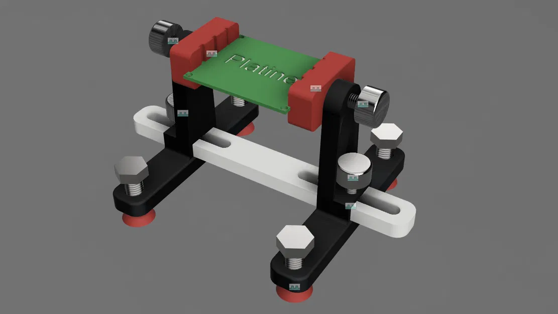 Giá đỡ mạch in / Chân đế hàn / Xoay mạch 360° - Image 1