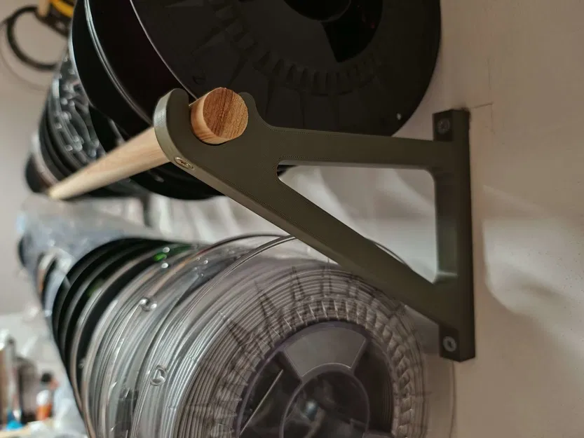 Giá đỡ cuộn filament gắn tường - Image 2