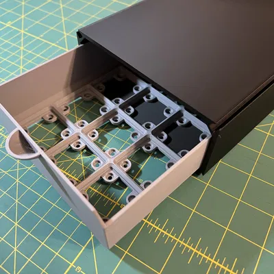 Ngăn kéo Gridfinity có thể nối lại với nhiều kích cỡ