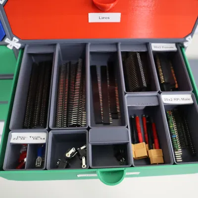 Ngăn kéo Gridfinity Module có Nút Chặn