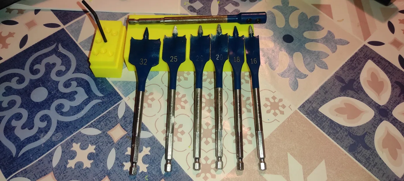 Hộp đựng mũi khoan gỗ Bosch - scatola per set mecchie bosch - Image 1
