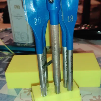 Hộp đựng mũi khoan gỗ Bosch - scatola per set mecchie bosch