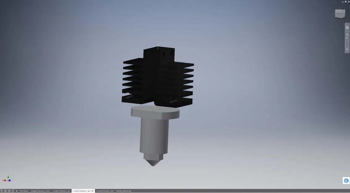 Mô Hình 3D Đầu Đốt Qidi Tech X-Max3 - Image 1