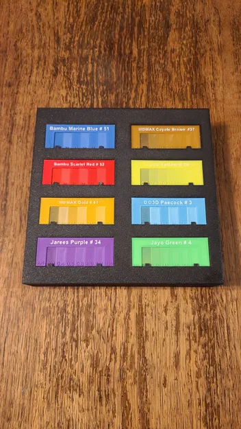 Que thử màu trong suốt và Hộp đèn - Image 3