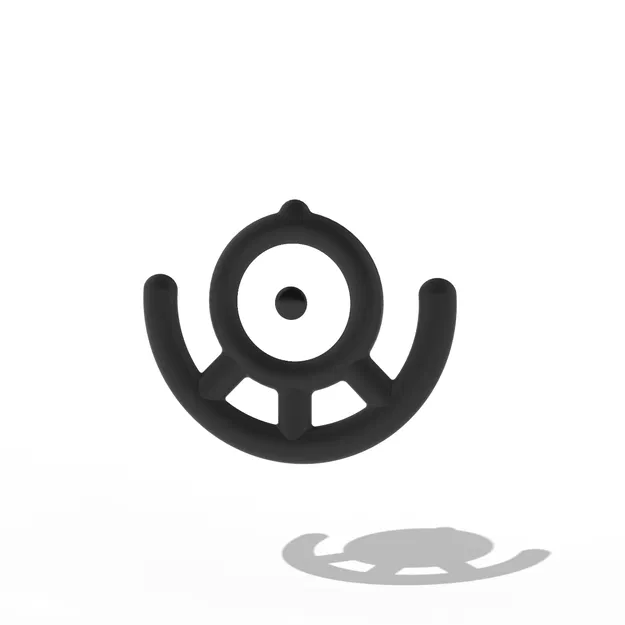 Mô Hình 3D Pokémon Unown U - Image 1