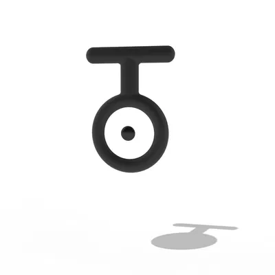 Mô Hình Pokémon Unown T