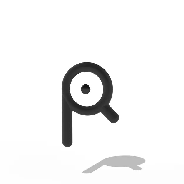 Mô Hình Pokémon Unown R - Image 1