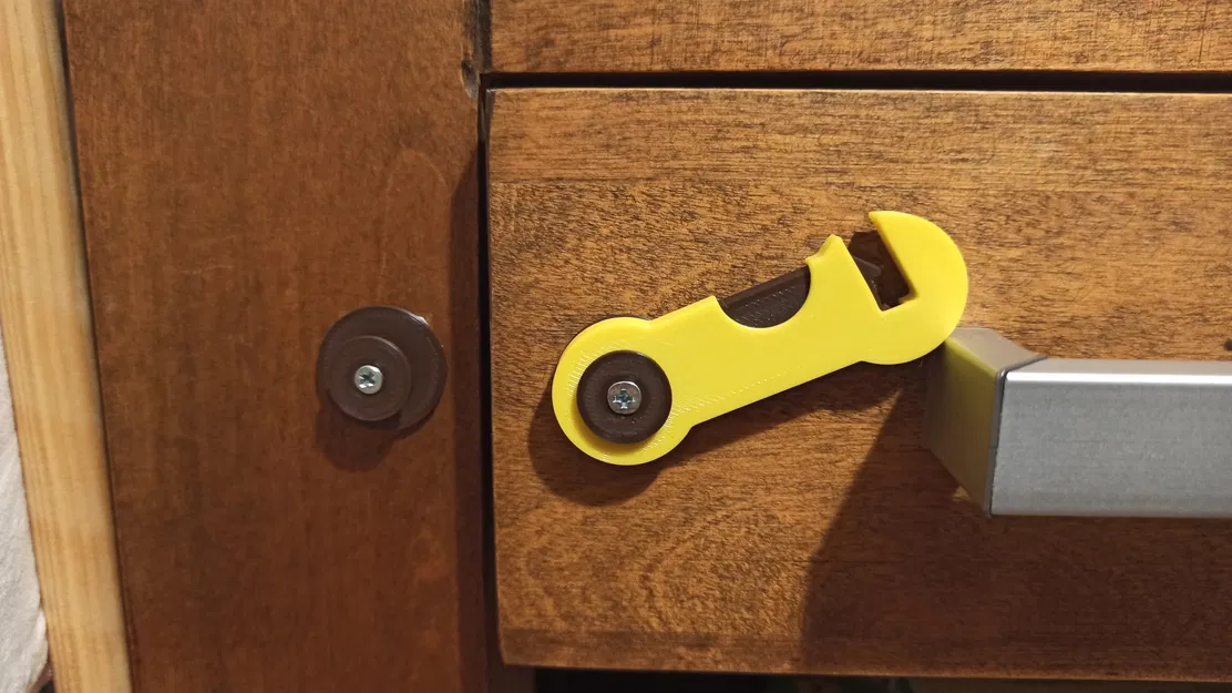 Khóa An Toàn Cho Ngăn Kéo - Bảo Vệ Trẻ Em - Image 4