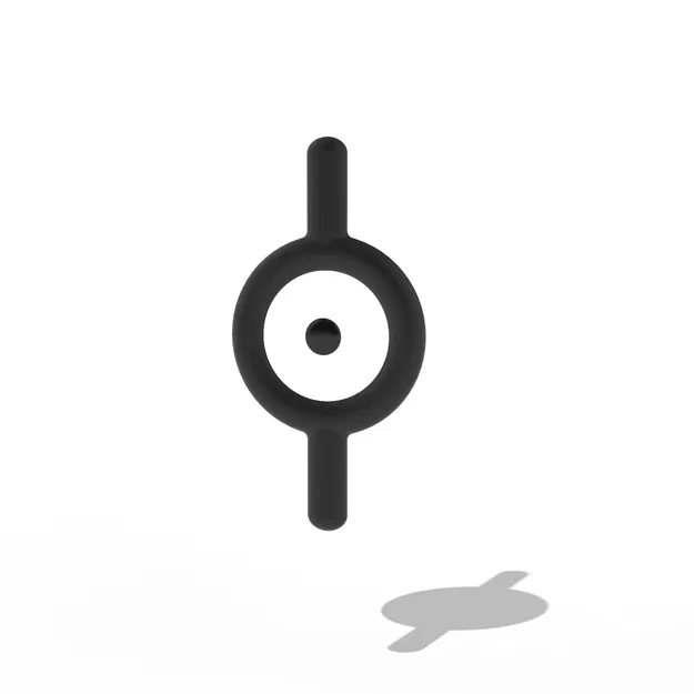 Mô Hình Pokémon Unown Chữ I - Image 1