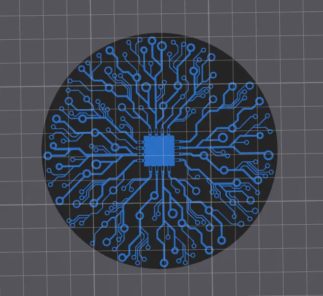 Đế lót ly "Cyber" - Image 1