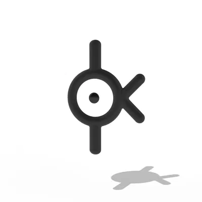 Mô Hình Pokémon Unown K