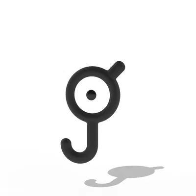 Mô hình Pokémon Unown J