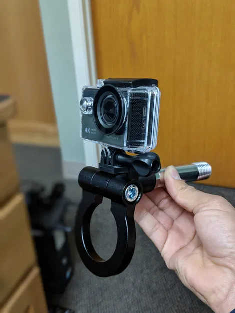 Giá Đỡ Gopro / Camera Hành Trình Cho Lỗ Móc Kéo Xe - Image 1
