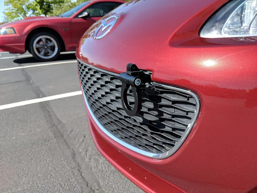 Giá Đỡ Gopro / Camera Hành Trình Cho Lỗ Móc Kéo Xe - Image 2