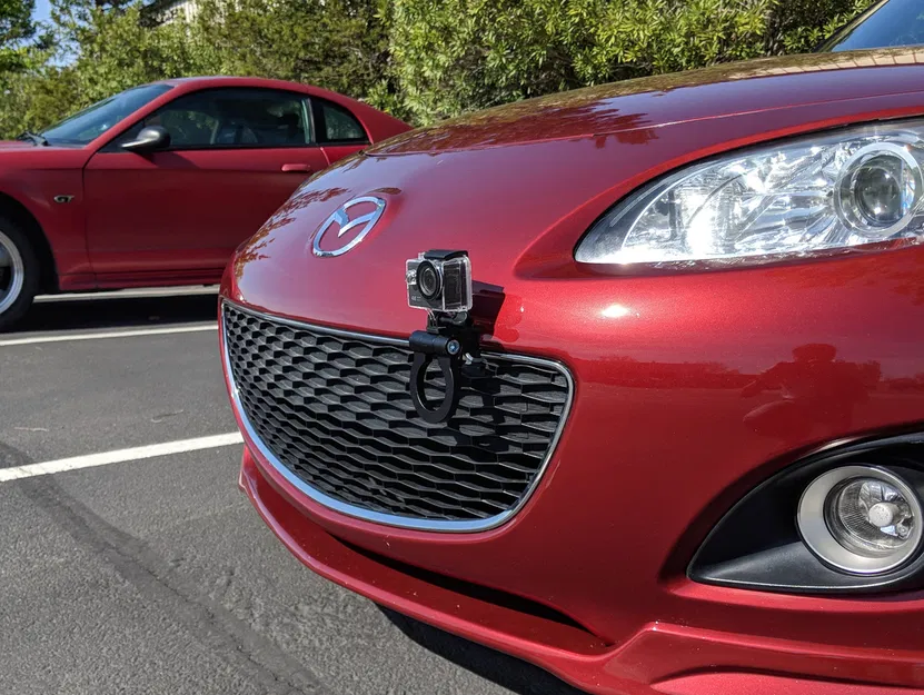 Giá Đỡ Gopro / Camera Hành Trình Cho Lỗ Móc Kéo Xe - Image 3