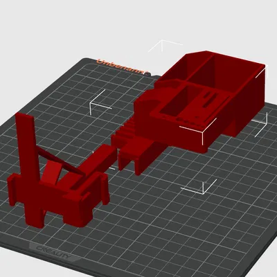 Giá đỡ góc và dây cáp Ender 3 V3 KE + Hộp dụng cụ